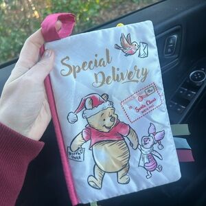 Winnie the Pooh Special  Delivery baby Book  soft toy
